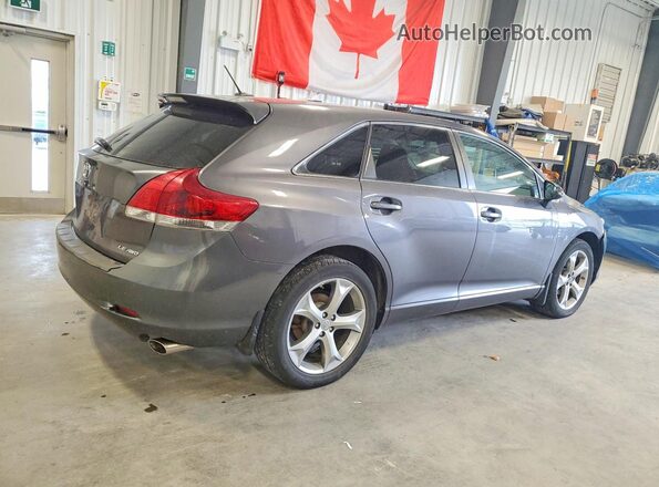 4T3BK3BB5GU123446 2016 TOYOTA VENZA Gray Trasero derecho