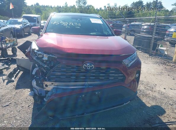 4T3D6RFV0MU035551 2021 TOYOTA RAV4 HYBRID Red Вид спереду