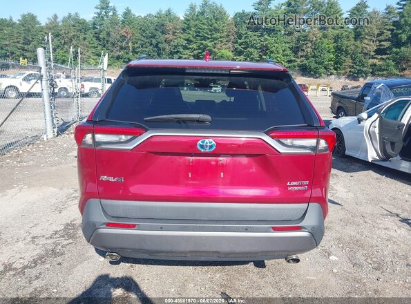 4T3D6RFV0MU035551 2021 TOYOTA RAV4 HYBRID Red 