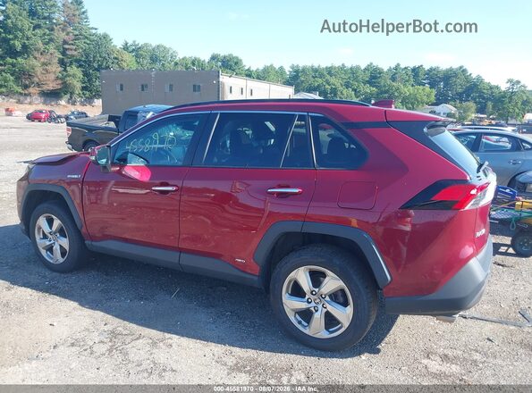 4T3D6RFV0MU035551 2021 TOYOTA RAV4 HYBRID Red Панорамний вид салону 360°