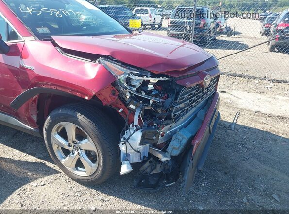 4T3D6RFV0MU035551 2021 TOYOTA RAV4 HYBRID Red 