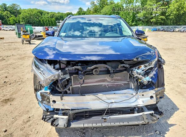 4T3D6RFV0MU048526 2021 TOYOTA RAV4 Синий Вид спереди