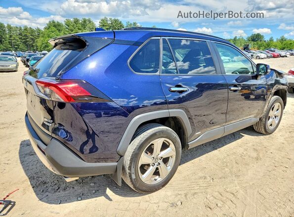 4T3D6RFV0MU048526 2021 TOYOTA RAV4 Синий Задняя правая четверть