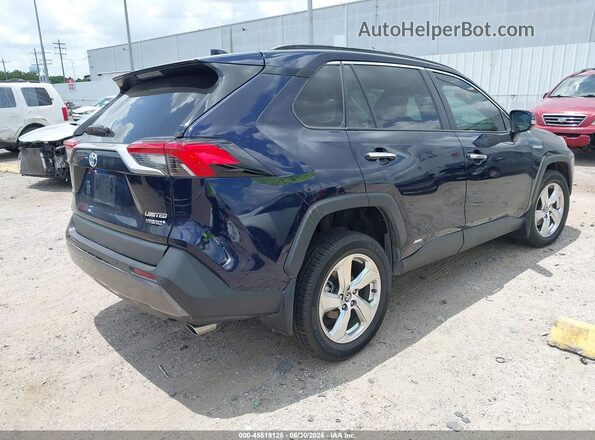 4T3D6RFV1MU021013 2021 TOYOTA RAV4 HYBRID Blue Հետևի աջ