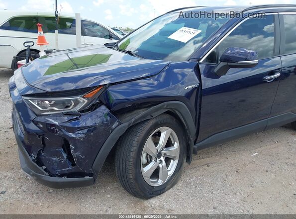 4T3D6RFV1MU021013 2021 TOYOTA RAV4 HYBRID Blue Դիմացի տեսք