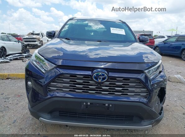 4T3D6RFV1MU021013 2021 TOYOTA RAV4 HYBRID Blue Սարքավորումների վահանակի տեսք