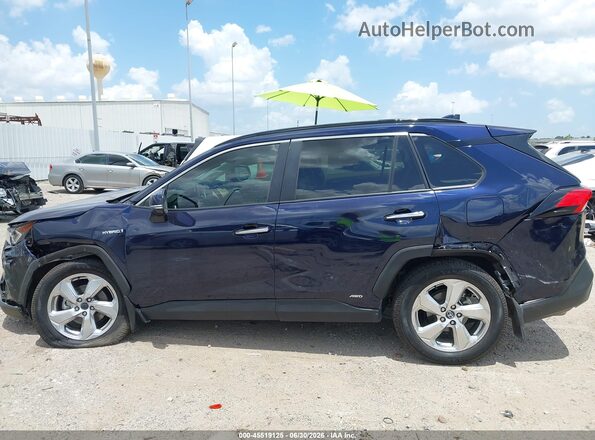 4T3D6RFV1MU021013 2021 TOYOTA RAV4 HYBRID Blue Սալոնի 360 աստիճան տեսք