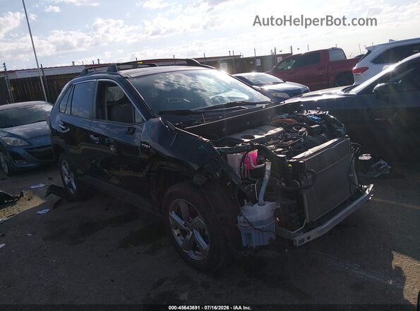 4T3D6RFV3MU049749 2021 TOYOTA RAV4 HYBRID Black Սալոնի 360 աստիճան տեսք