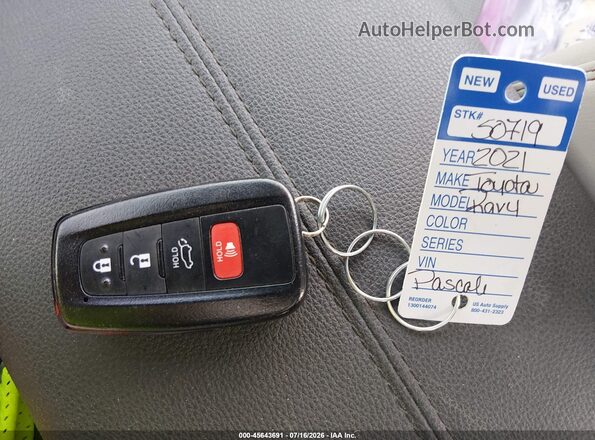 4T3D6RFV3MU049749 2021 TOYOTA RAV4 HYBRID Black Առջևի վահանակի տեսք