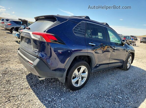 4T3D6RFV3MU052389 2021 TOYOTA RAV4 Blue Հետևի աջ