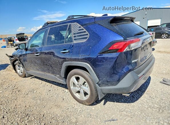 4T3D6RFV3MU052389 2021 TOYOTA RAV4 Blue Հետևի ձախ