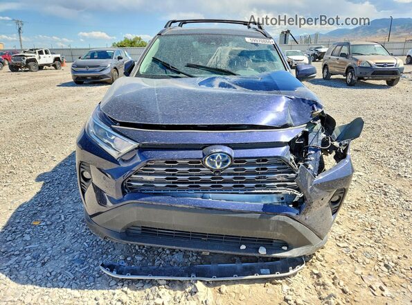 4T3D6RFV3MU052389 2021 TOYOTA RAV4 Blue Դիմացի տեսք