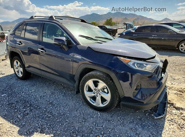 4T3D6RFV3MU052389 2021 TOYOTA RAV4 Blue Առջևի աջ