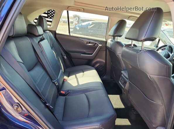 4T3D6RFV3MU052389 2021 TOYOTA RAV4 Blue Հետևի նստատեղերի տեսք