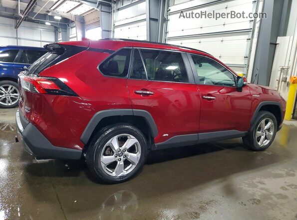 4T3D6RFV5MU019944 2021 TOYOTA RAV4 Red Tył prawy