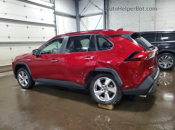 4T3D6RFV5MU019944 2021 TOYOTA RAV4 Red Tył lewy