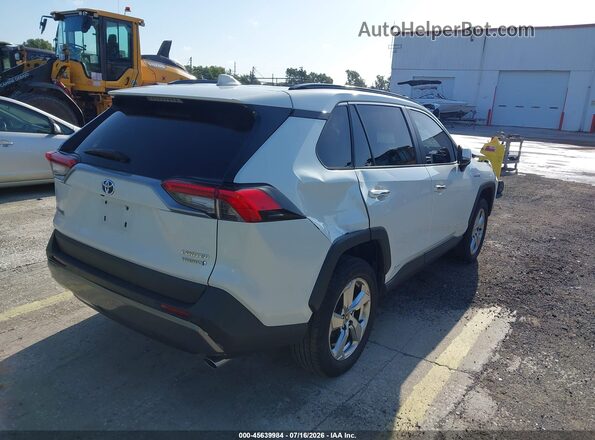 4T3D6RFV5MU038641 2021 TOYOTA RAV4 HYBRID White Հետևի աջ
