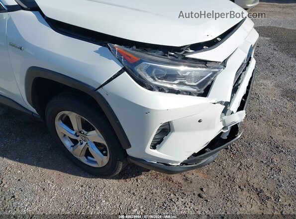 4T3D6RFV5MU038641 2021 TOYOTA RAV4 HYBRID White 