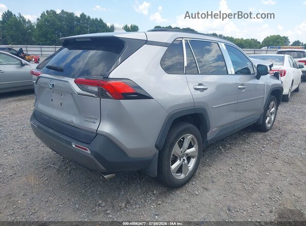 4T3D6RFV5MU049879 2021 TOYOTA RAV4 HYBRID Silver Rear right