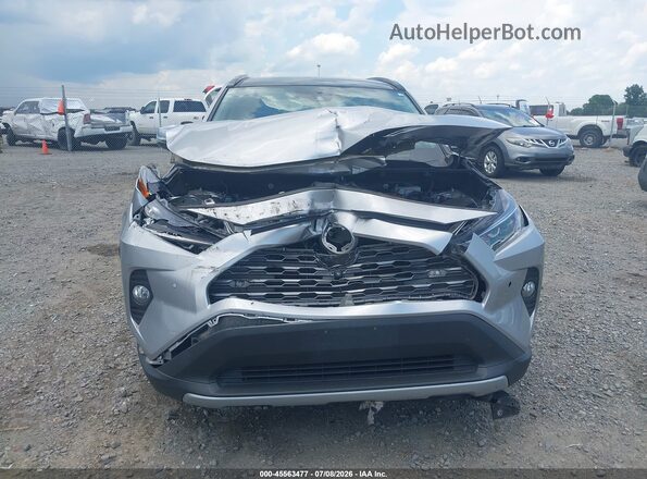 4T3D6RFV5MU049879 2021 TOYOTA RAV4 HYBRID Silver Instrument cluster view