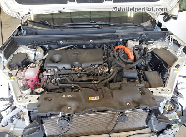 4T3D6RFV5NU070796 2022 TOYOTA RAV4 White Widok wnętrza z tyłu