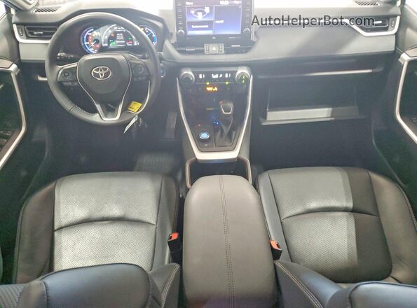 4T3D6RFV5NU070796 2022 TOYOTA RAV4 White Widok deski rozdzielczej