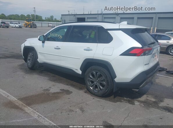 4T3D6RFV5PU118865 2023 TOYOTA RAV4 HYBRID Белый Задняя левая четверть