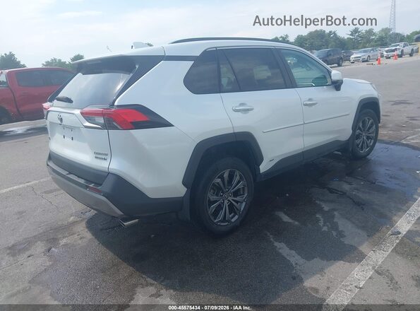 4T3D6RFV5PU118865 2023 TOYOTA RAV4 HYBRID Белый Задняя правая четверть