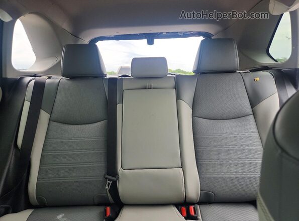 4T3D6RFV7PU138664 2023 TOYOTA RAV4 Gray უკანა სავარძლების ხედი