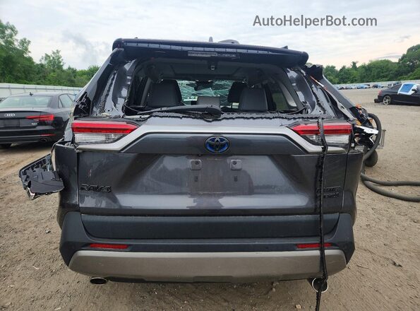 4T3D6RFV7PU138664 2023 TOYOTA RAV4 Gray უკანა ხედი