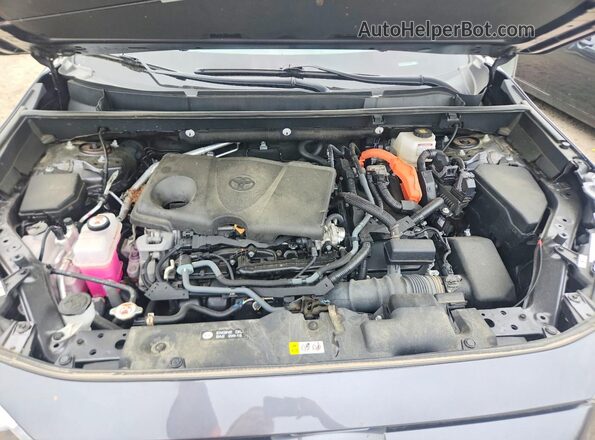 4T3D6RFV7PU138664 2023 TOYOTA RAV4 Gray ძრავის განყოფილების ხედი