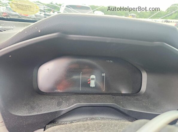 4T3D6RFV7PU138664 2023 TOYOTA RAV4 Gray ხელსაწყოთა პანელის ხედი
