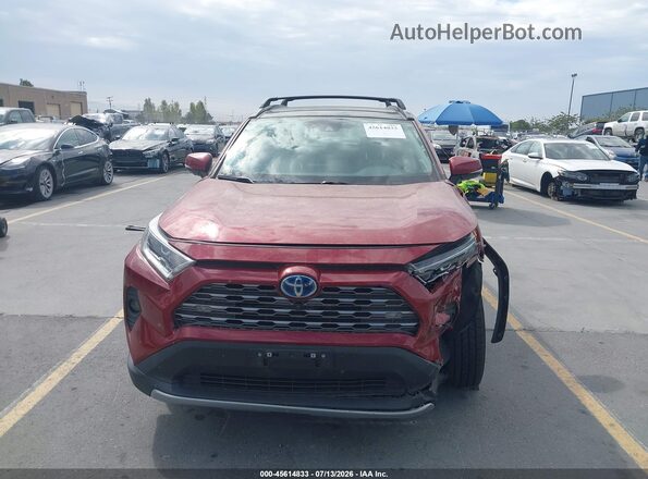 4T3D6RFV9MU016805 2021 TOYOTA RAV4 HYBRID Red Widok wnętrza 360 stopni