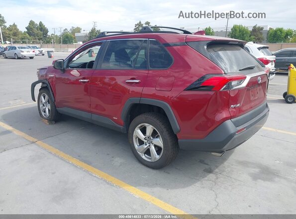 4T3D6RFV9MU016805 2021 TOYOTA RAV4 HYBRID Red Tył lewy