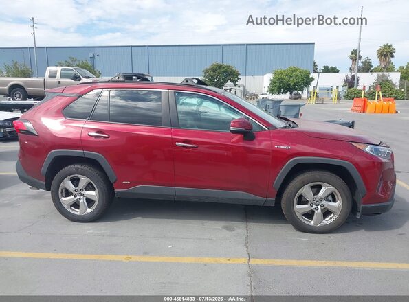 4T3D6RFV9MU016805 2021 TOYOTA RAV4 HYBRID Red 