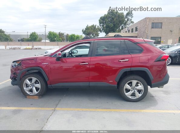 4T3D6RFV9MU016805 2021 TOYOTA RAV4 HYBRID Red 