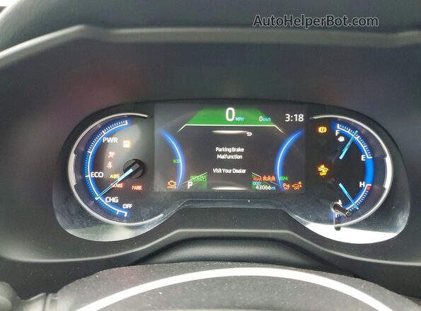 4T3D6RFV9MU021048 2021 TOYOTA RAV4 Black Սարքավորումների վահանակի տեսք