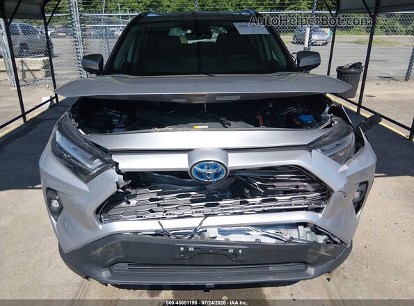 4T3D6RFV9PU114821 2023 TOYOTA RAV4 HYBRID Silver Դիմացի տեսք