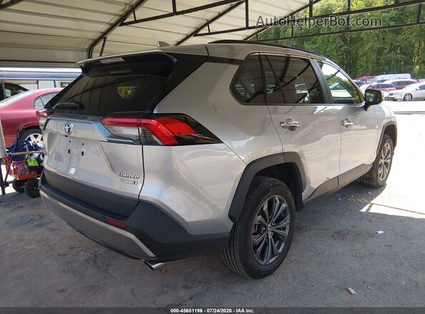 4T3D6RFV9PU114821 2023 TOYOTA RAV4 HYBRID Silver Հետևի աջ