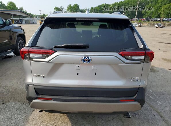 4T3D6RFV9PU134969 2023 TOYOTA RAV4 Серебряный Вид сзади