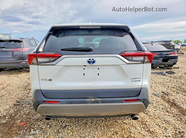 4T3D6RFV9RU140354 2024 TOYOTA RAV4 White Vista trasera