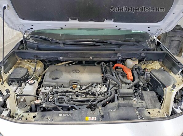 4T3D6RFVXPU137847 2023 TOYOTA RAV4 White Widok komory silnika