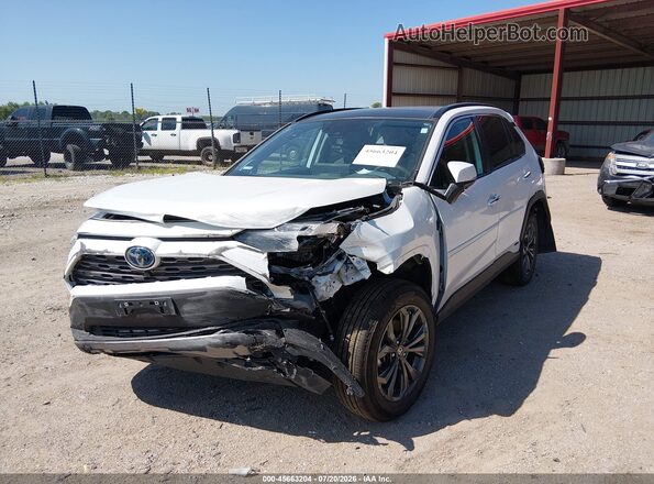 4T3D6RFVXRU152173 2024 TOYOTA RAV4 HYBRID Белый Передняя левая четверть