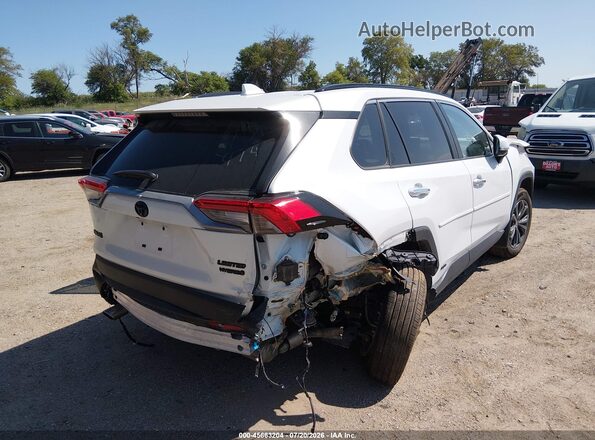 4T3D6RFVXRU152173 2024 TOYOTA RAV4 HYBRID Белый Задняя правая четверть
