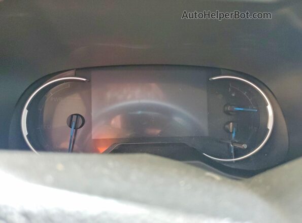 4T3DWRFV3LU010772 2020 TOYOTA RAV4 Red Widok zestawu wskaźników
