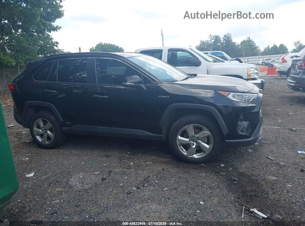 4T3DWRFV4LU010828 2020 TOYOTA RAV4 HYBRID Black Սալոնի հետևի տեսք