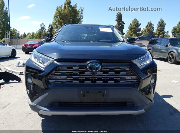 4T3DWRFV5LU004729 2020 TOYOTA RAV4 HYBRID Black Սալոնի հետևի տեսք