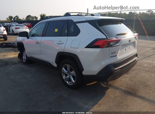 4T3DWRFV5LU008991 2020 TOYOTA RAV4 HYBRID Белый Задняя левая четверть
