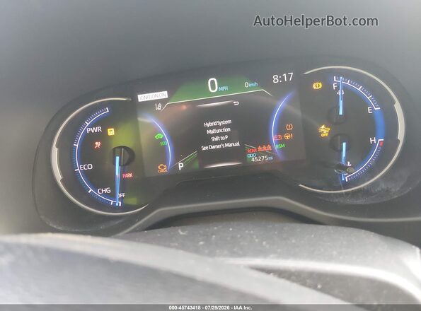4T3DWRFV5LU008991 2020 TOYOTA RAV4 HYBRID Белый Вид задних сидений