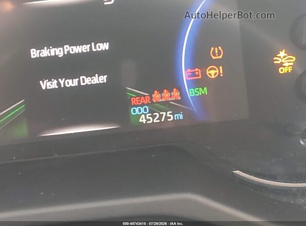 4T3DWRFV5LU008991 2020 TOYOTA RAV4 HYBRID Белый 
